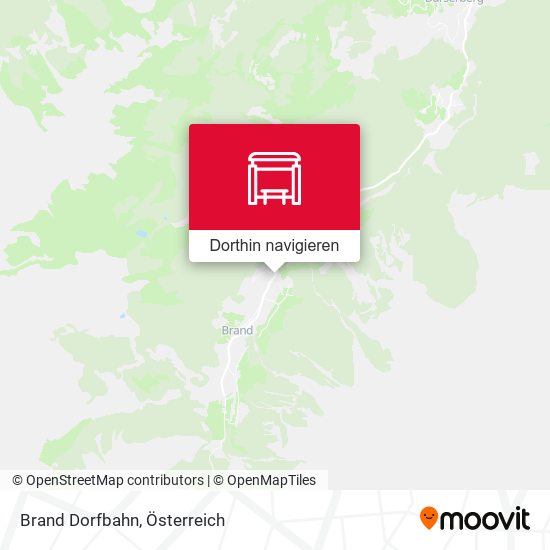 Brand Dorfbahn Karte