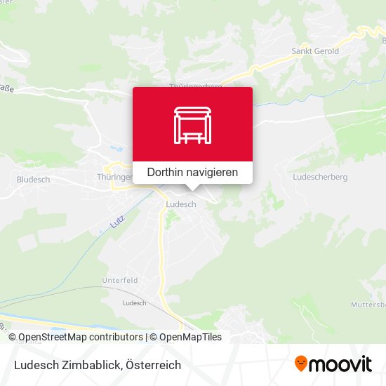 Ludesch Zimbablick Karte