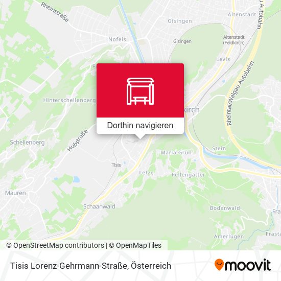 Tisis Lorenz-Gehrmann-Straße Karte