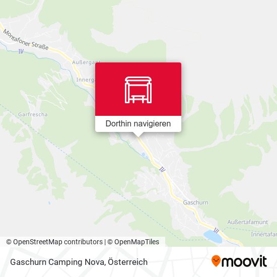 Gaschurn Camping Nova Karte