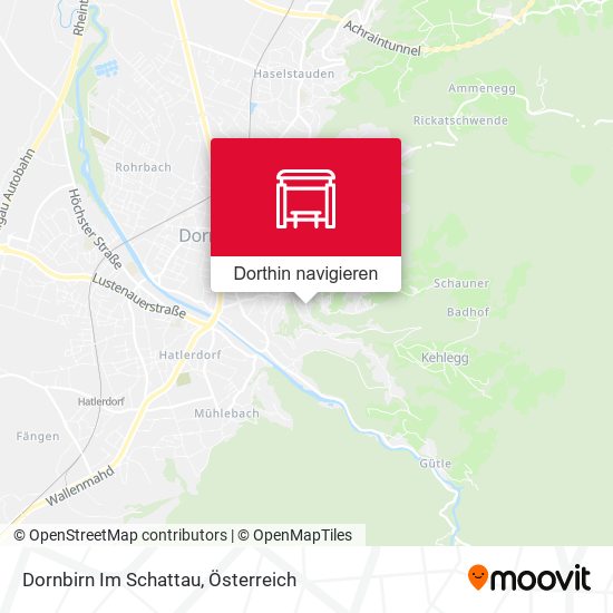 Dornbirn Im Schattau Karte