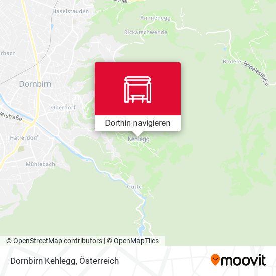 Dornbirn Kehlegg Karte