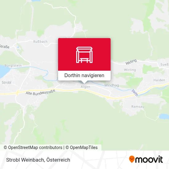 Strobl Weinbach Karte