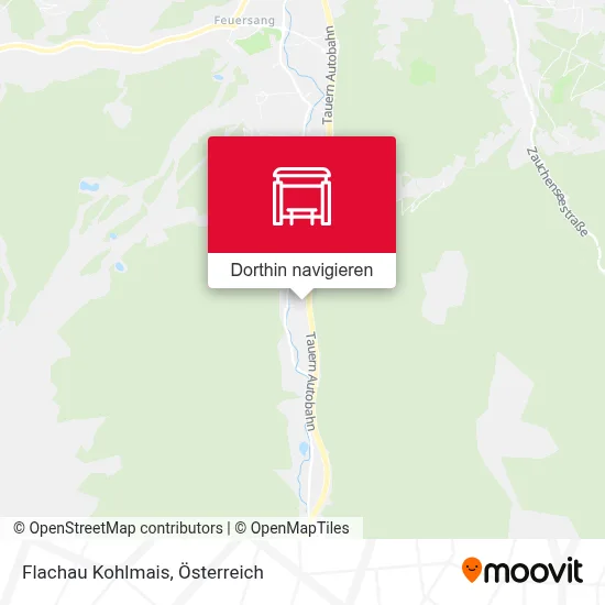 Flachau Kohlmais Karte