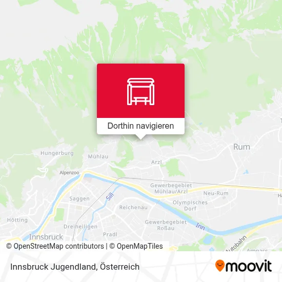 Innsbruck Jugendland Karte