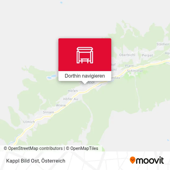 Kappl Bild Ost Karte