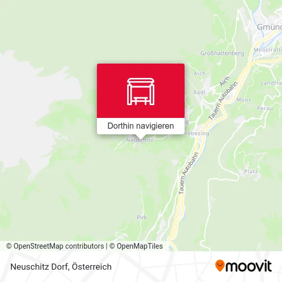 Neuschitz Dorf Karte