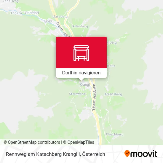 Rennweg am Katschberg Krangl I Karte