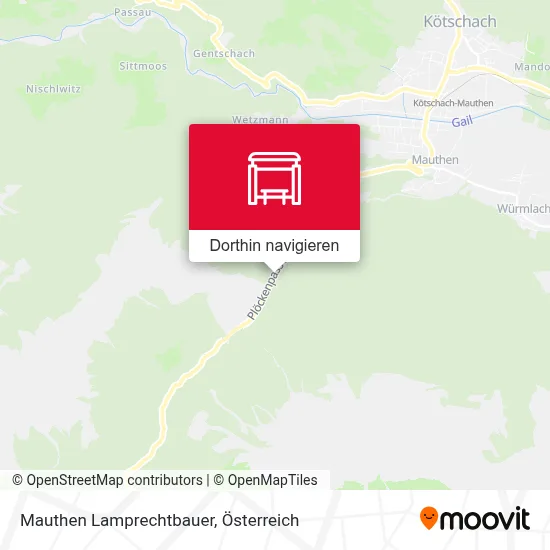 Mauthen Lamprechtbauer Karte