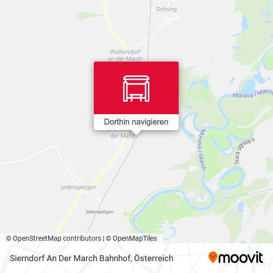 Sierndorf An Der March Bahnhof Karte