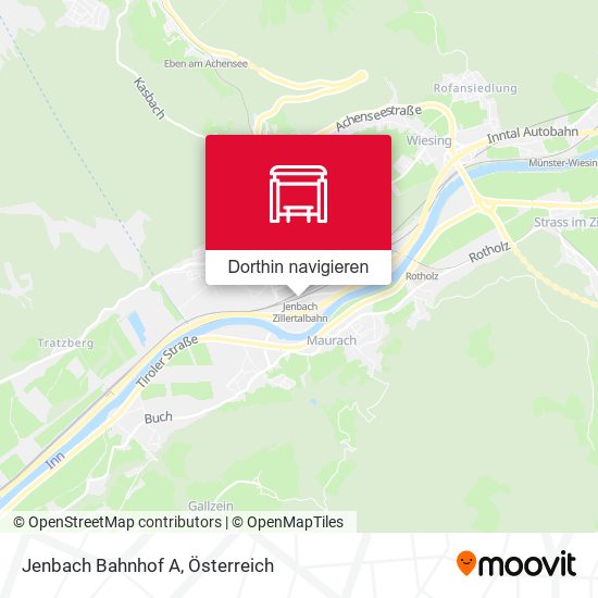 Jenbach Bahnhof A Karte