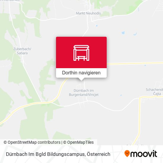 Dürnbach Im Bgld Bildungscampus Karte