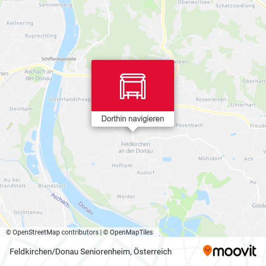 Feldkirchen/Donau Seniorenheim Karte
