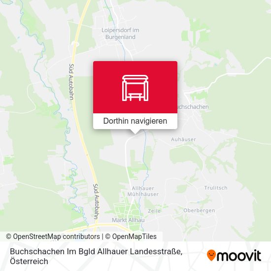Buchschachen Im Bgld Allhauer Landesstraße Karte