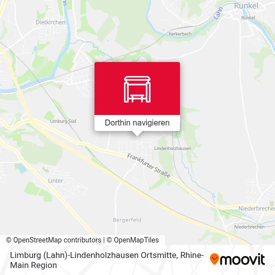 Limburg (Lahn)-Lindenholzhausen Ortsmitte Karte