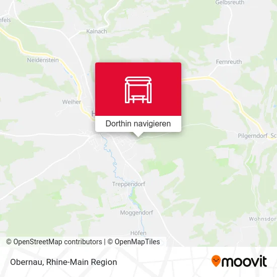 Obernau Karte
