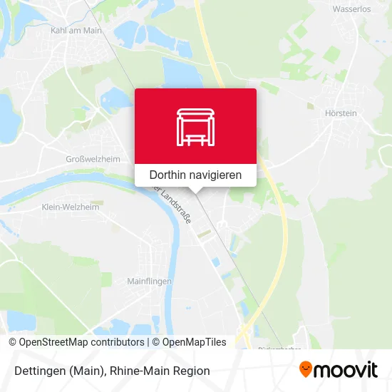 Dettingen (Main) Karte