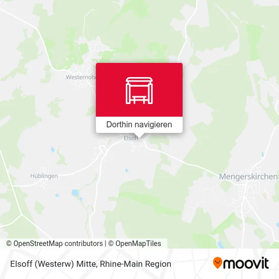 Elsoff (Westerw) Mitte Karte