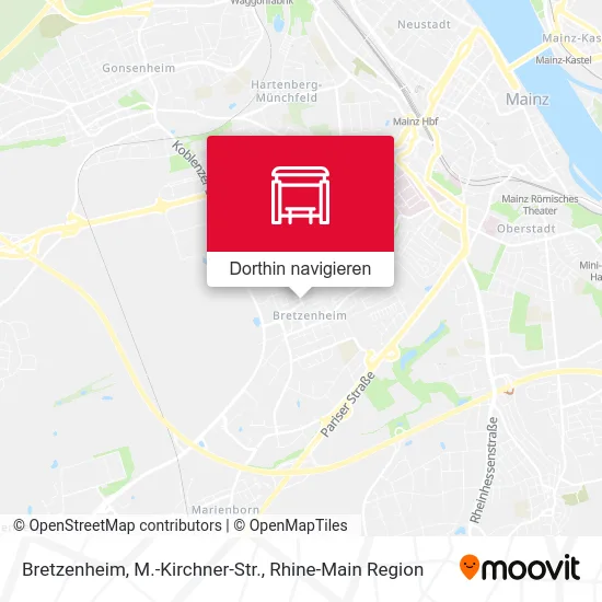 Bretzenheim, M.-Kirchner-Str. Karte