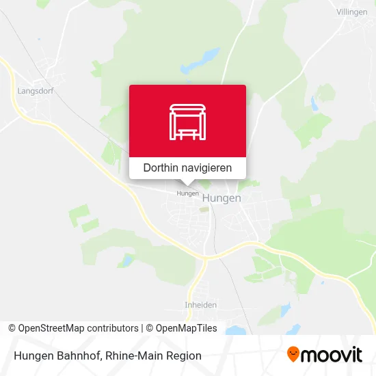 Hungen Bahnhof Karte
