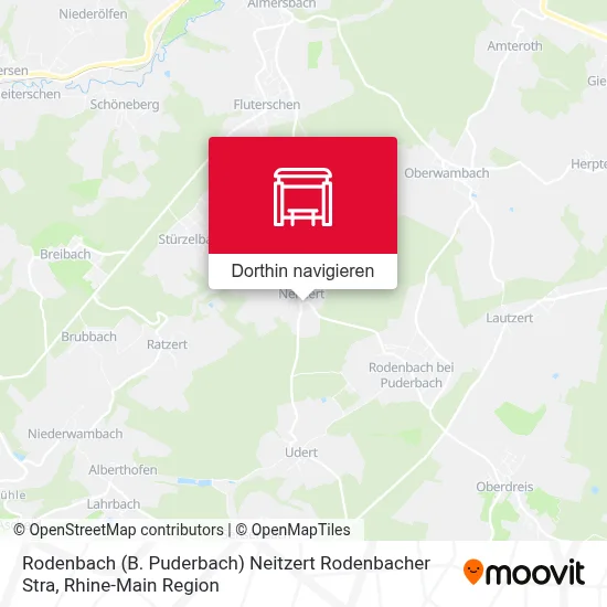 Rodenbach (B. Puderbach) Neitzert Rodenbacher Stra Karte