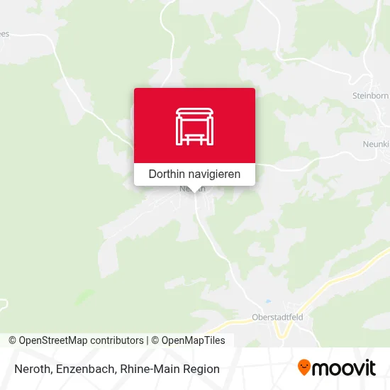 Neroth, Enzenbach Karte