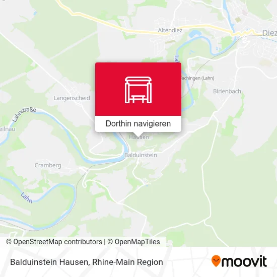 Balduinstein Hausen Karte