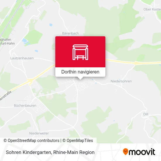 Sohren Kindergarten Karte