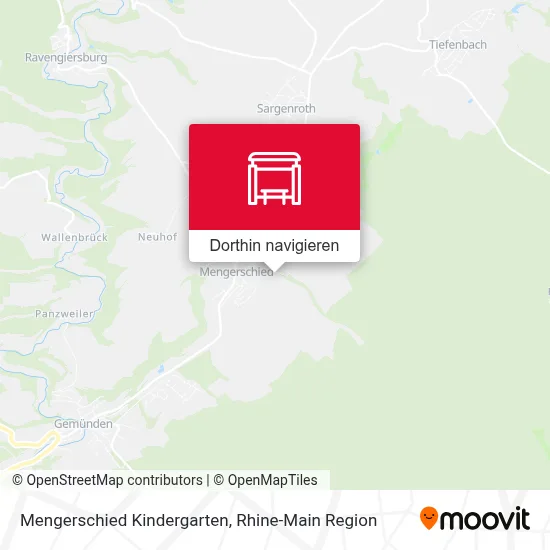 Mengerschied Kindergarten Karte