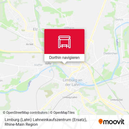 Limburg (Lahn) Lahneinkaufszentrum (Ersatz) Karte