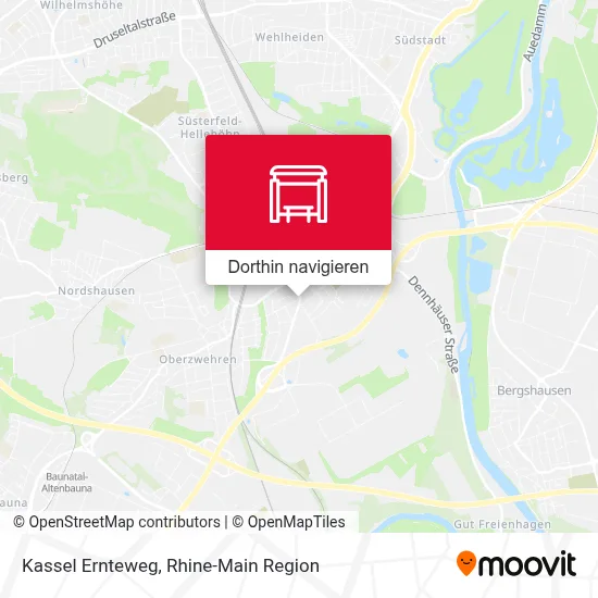 Kassel Ernteweg Karte