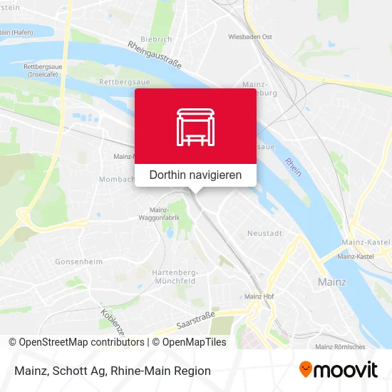 Mainz, Schott Ag Karte