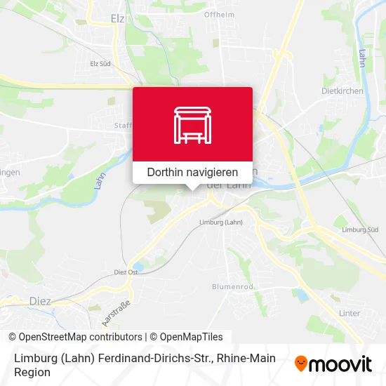 Limburg (Lahn) Ferdinand-Dirichs-Str. Karte