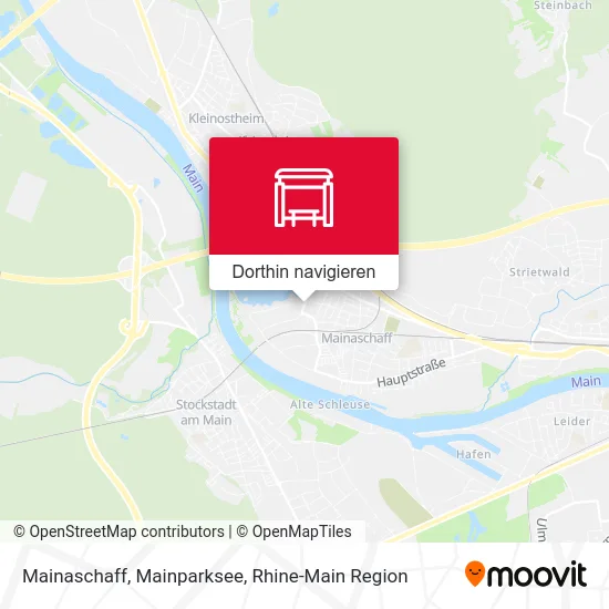 Mainaschaff, Mainparksee Karte