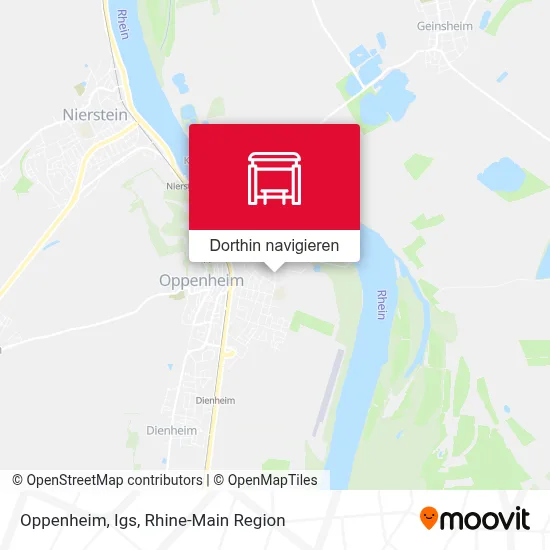 Oppenheim, Igs Karte