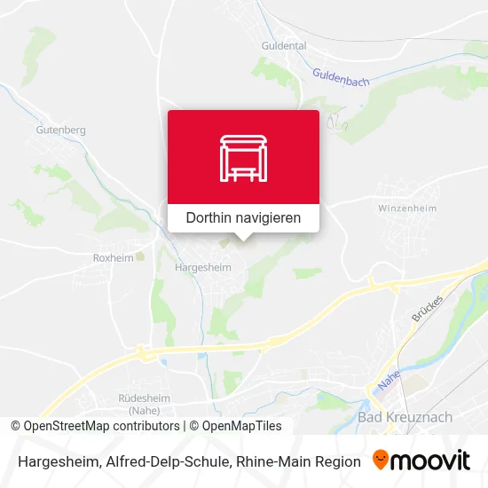 Hargesheim, Alfred-Delp-Schule Karte