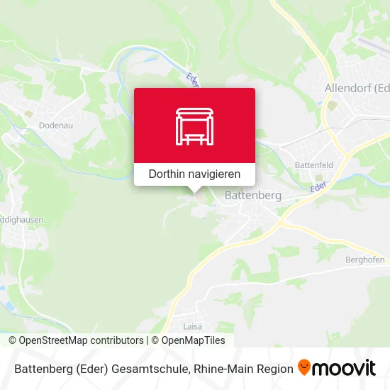 Battenberg (Eder) Gesamtschule Karte