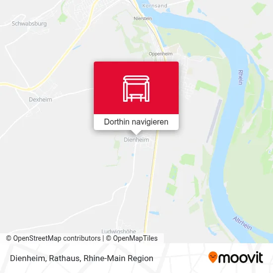 Dienheim, Rathaus Karte