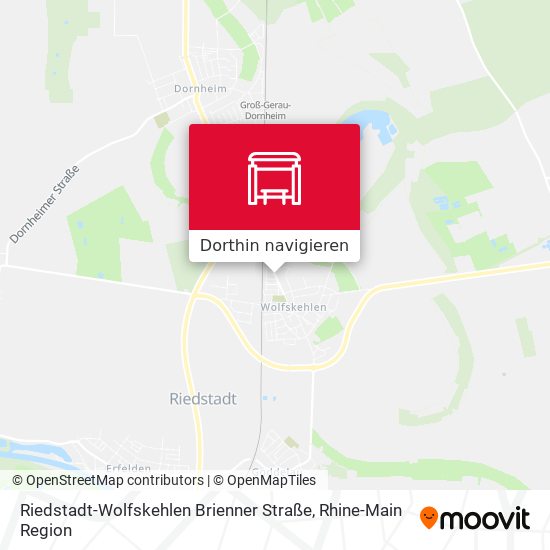Riedstadt-Wolfskehlen Brienner Straße Karte