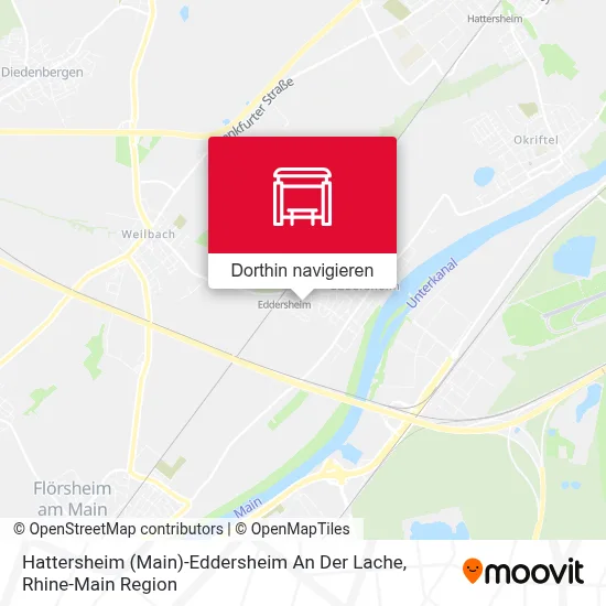 Hattersheim (Main)-Eddersheim An Der Lache Karte