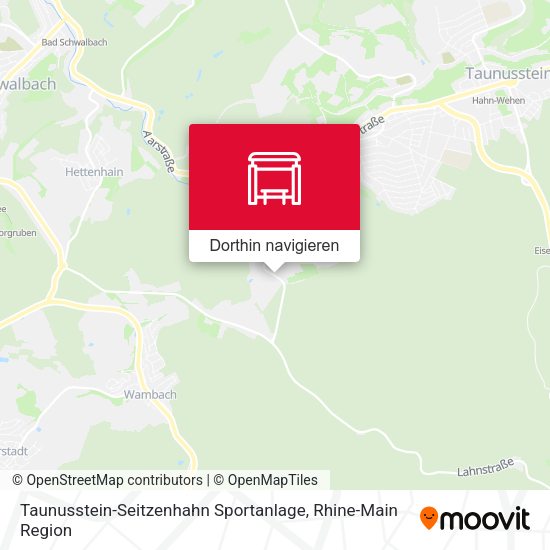 Taunusstein-Seitzenhahn Sportanlage Karte