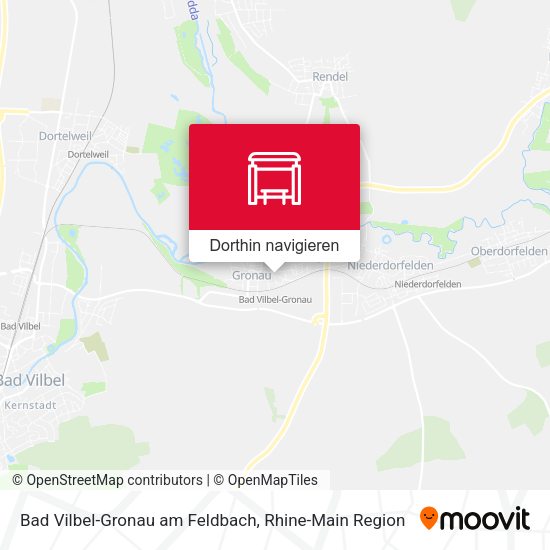 Bad Vilbel-Gronau am Feldbach Karte