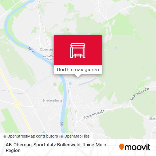 AB-Obernau, Sportplatz Bollenwald Karte