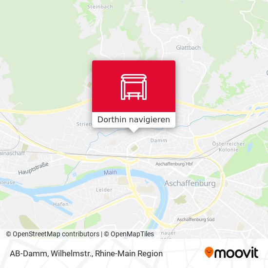 AB-Damm, Wilhelmstr. Karte