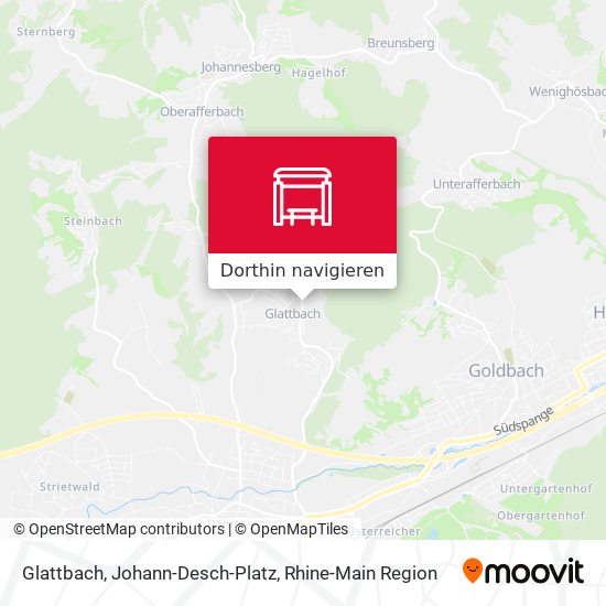 Glattbach, Johann-Desch-Platz Karte