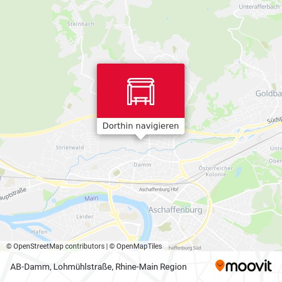 AB-Damm, Lohmühlstraße Karte