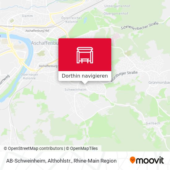AB-Schweinheim, Althohlstr. Karte