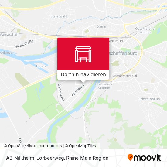 AB-Nilkheim, Lorbeerweg Karte
