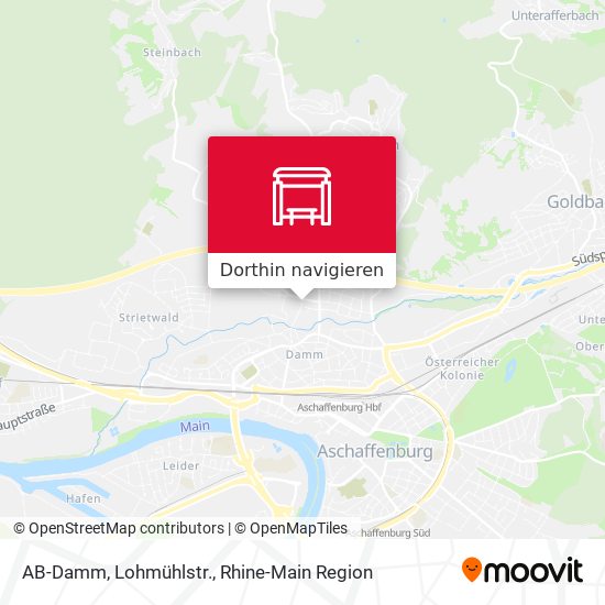 AB-Damm, Lohmühlstr. Karte