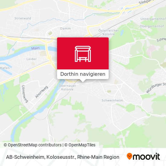 AB-Schweinheim, Koloseusstr. Karte